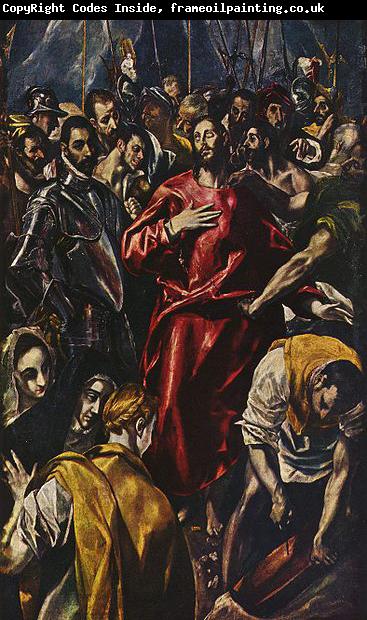 El Greco Entkleidung Christi